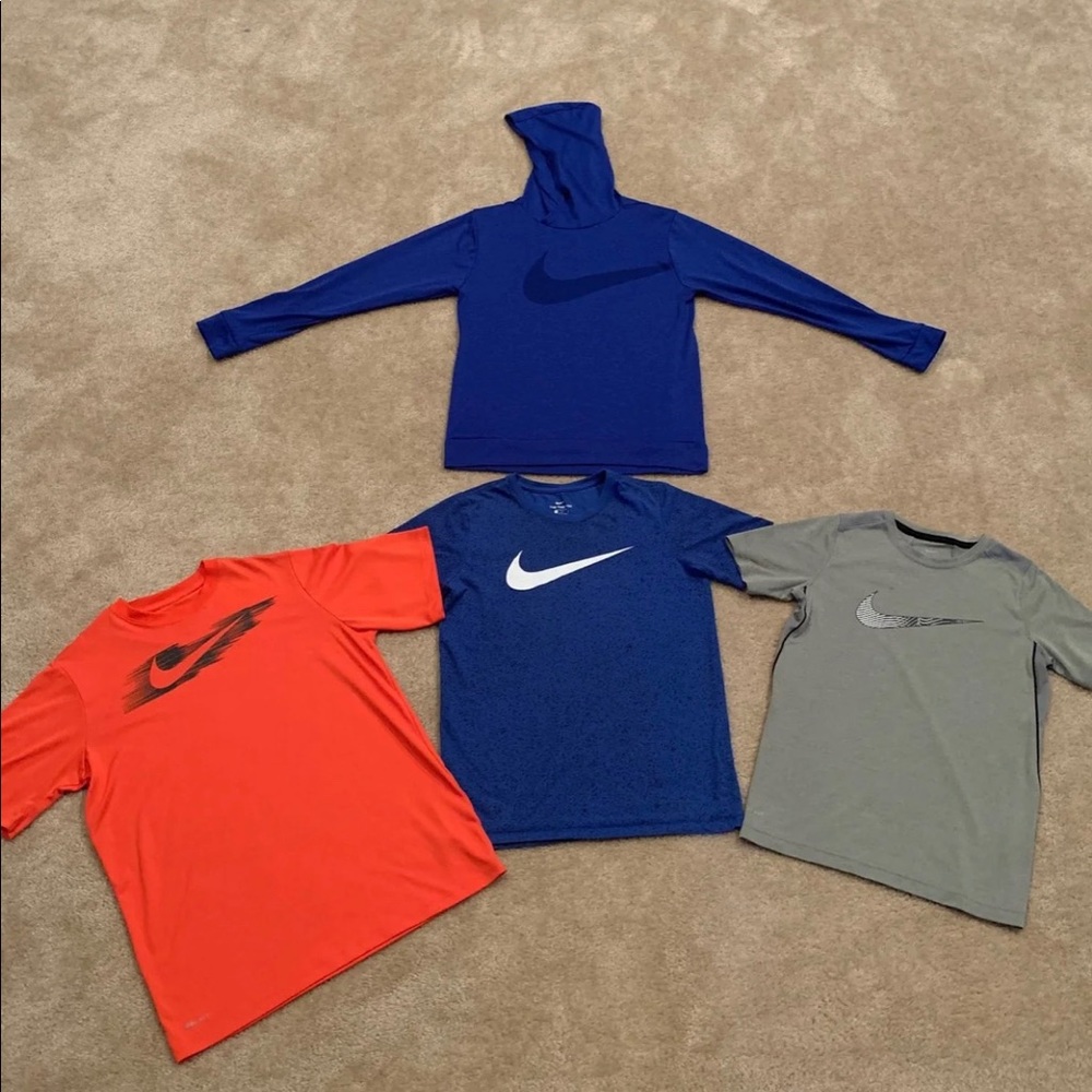 Bundle of Boys Dri-fit t shirts